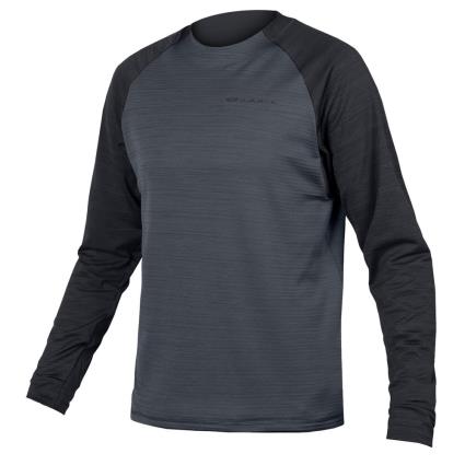 Endura Singletrack Short Sleeve T-shirt Cinzento XL Homem