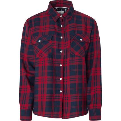 Pepe Jeans Olivia Long Sleeve Shirt Vermelho L Mulher