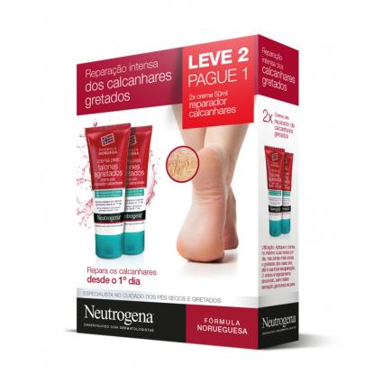 Fórmula Norueguesa Creme Pés Reparador Calcanhares 50ml + OFERTA 50ml
