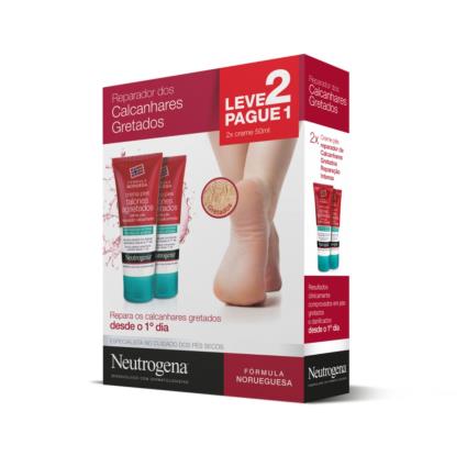 Fórmula Norueguesa Creme Pés Redutor de Calosidades 2x50ml