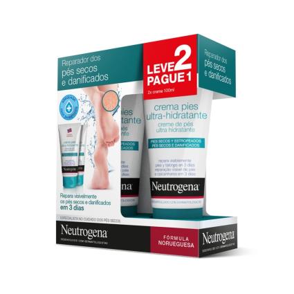 Fórmula Norueguesa Creme Pés Ultra-Hidratante 100ml + OFERTA 100ml