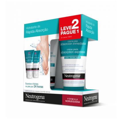 Fórmula Norueguesa Creme Pés Rápida Absorção 100ml + OFERTA 100ml