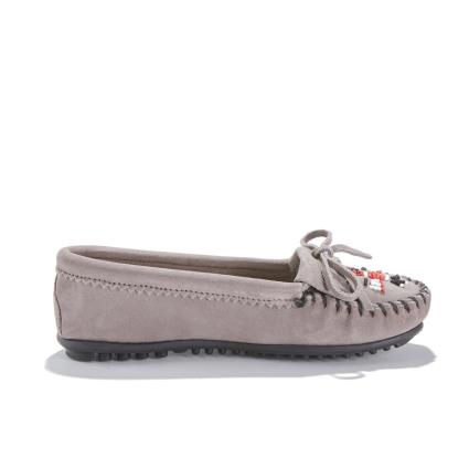 Mocassins em pele