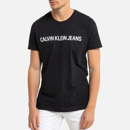 Camisola de Manga Curta Homem  E LIIN SLIM T Preto