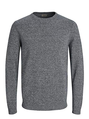 Camisola de gola redonda, em malha fina