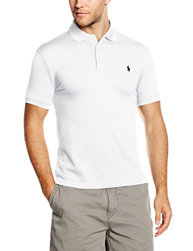 Polo slim em malha piqué stretch