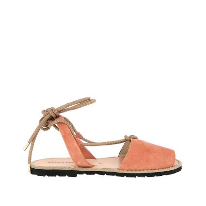 Sandálias lisas em pele nubuck AVARCA FORMENTERA