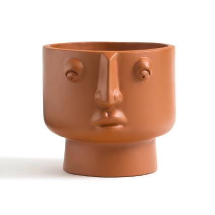 Vaso em barro, alt. 24 cm, Lesego