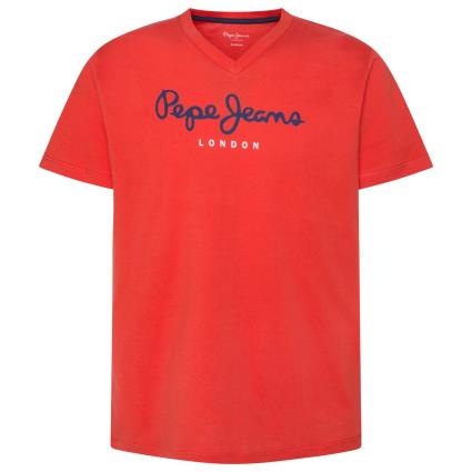 T-shirt de decote em V, Eggo