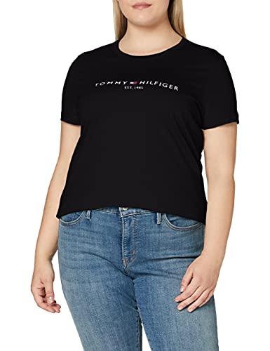 T-shirt em algodão bio, gola redonda e mangas curtas