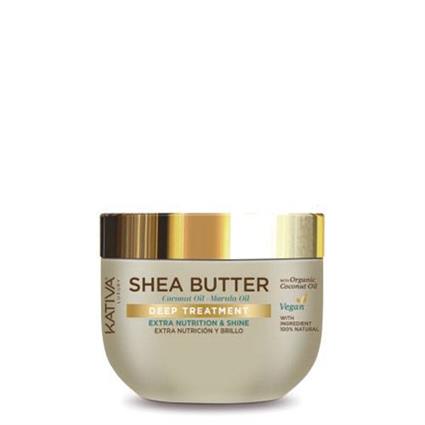 Mascarilla Kativa Luxury Shea Butter Extra Nutrition Shine 300 ml