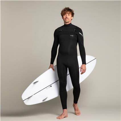 Fato de Surf 900 neoprene 4/3 mm Homem Preto