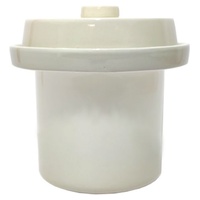 Frasco de cerâmica de fermento branco 2 L 1 unidade - Schmitt