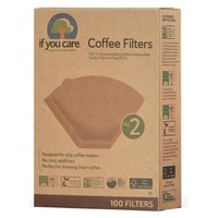 Filtros de café de papel nº 2 100 unidades - If You Care