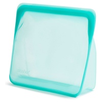 Saco grande de silicone turquesa 21x24 cm 1 unidade (Turquesa) - Stasher