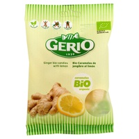 Doce de gengibre de limão orgânico sem glúten 75 g - Gerio