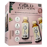 Crescimento capilar de colágeno de ouro 30 ampolas de 50ml - Gold Collagen