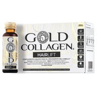 Crescimento capilar de colágeno de ouro 10 ampolas de 50ml - Gold Collagen