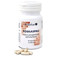 Foskaspag fosfórico potássio 60 cápsulas de 500mg - Heliosar