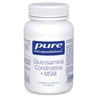 Glucosamina condroitina + MSM 60 cápsulas - Pure Encapsulations