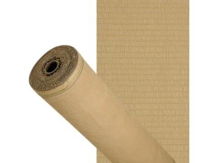 Malla sombreo 90%, rollo 1 x 50 metros, reduce radiación, protección jardín y terraza, regula temperatura, color beige
