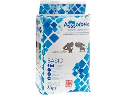 Compressas Absorventes Basic Pads FERRIBIELLA Assorbello (Quantidade: 60 x 90 cm - 50 Unidades)