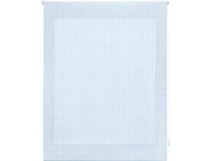 Estore de Rolo HAPPYSTOR Vichy Impressão Digital Gostar Celeste 100x250 cm
