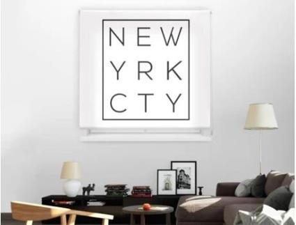 Estore de Rolo HAPPYSTOR Impressão Digital Cidades HSCU80020 145x250 cm