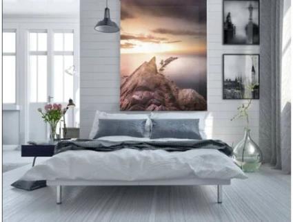 Estore de Rolo HAPPYSTOR Impressão Digital Zen HSCZ20701 200x250 cm