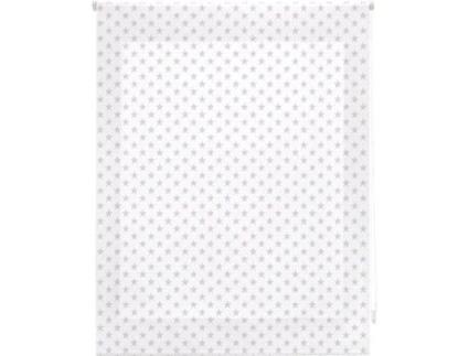 Estore de Rolo HAPPYSTOR Stars Impressão Digital Gostar Lila 175x250 cm