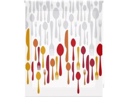 Estore de Rolo HAPPYSTOR Impressão Digital Cozinha HSCC72436 175x250 cm
