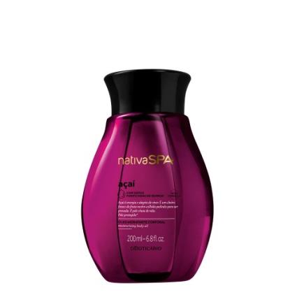 O Boticário Nativa SPA Óleo Hidratante Corporal Açai 200ml