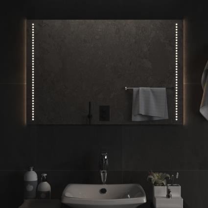 vidaXL Espelho de casa de banho com luzes LED 60x90 cm