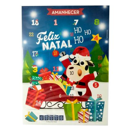 Calendário Advento Mini Chocolates Natal Amanhecer 75gr
