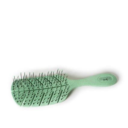 Escova Cabelo Ecológica Retangular Verde