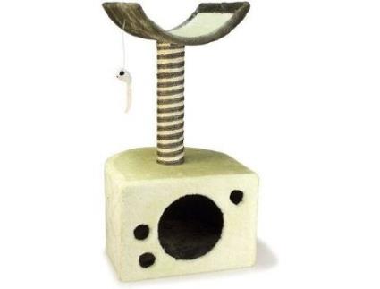 Arranhador para Gatos  com Gaveta (36 x 36x 65 cm)
