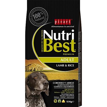 Ração para Cães  Premium (15Kg - Adulto - Sabor: Borrego e Arroz)