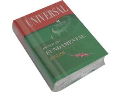 Livro Dicionário Fundamental de Língua Inglesa