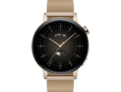 Smartwatch HUAWEI Watch GT3 Elegant 42mm Dourado (Outlet Grade A)