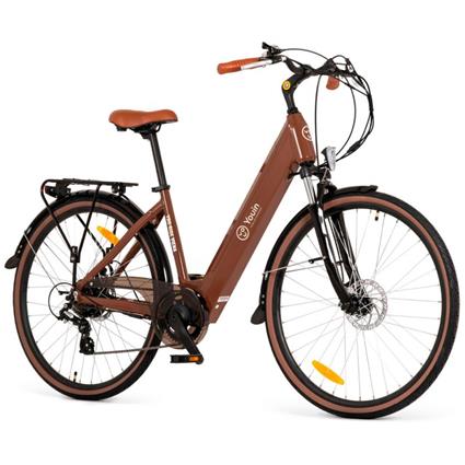 Ebike YOU- Ride VIENA- PASEO- Rueda 28?- Bateria Integrada Y EXTRAIBLE- Café