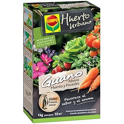 Adubo para hortas e fruteiras GUANO COMPO 1KG