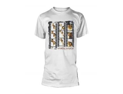 T-Shirt PLASTIC HEAD Smashing Pumpkins - Siamese Negatives Branco (Tamanho: XL)