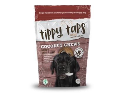 Tippy Taps Treats Coconut Chews 4 x 100g