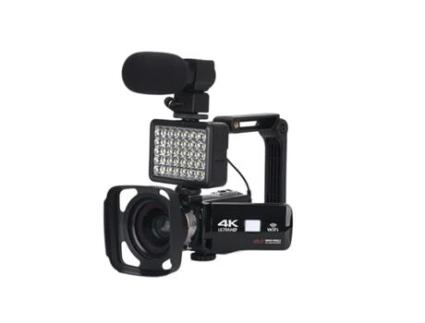 Câmara de Filmar OHPA (4K - Wifi - Zoom Ótico 16x)