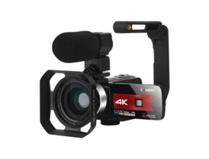 Câmara de Filmar OHPA K1 (Traje 4K - Zoom Ótico 16x)