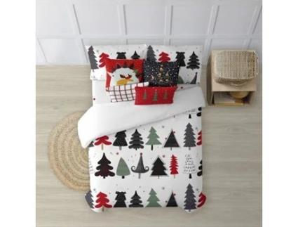 Capa de Edredão MUARE HOME Christmas (135 (220 x 220) - Algodão - Multicor)