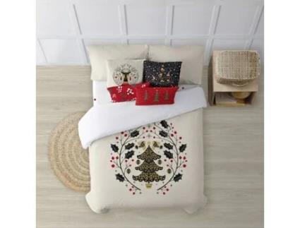 Capa de Edredão MUARE HOME Christmas (135 (220 x 220) - Algodão - Multicor)