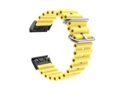 Bracelete para Garmin Marq Golfer ANTIIMPACTO! Ocean Amarelo