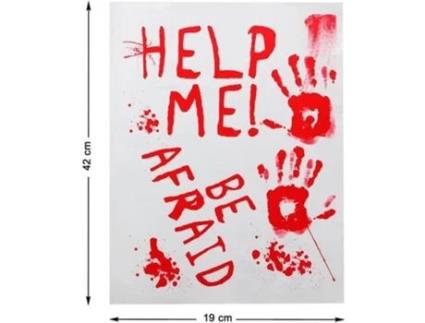 Pack DISFRAZZES Adesivos Sangue (Halloween - 42 x 19 cm)