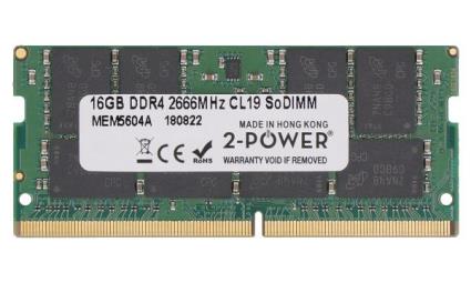 16GB DDR4 2666MHz CL19 SoDIMM